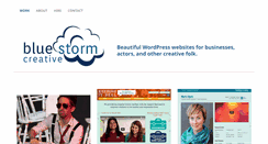 Desktop Screenshot of bluestormcreative.com